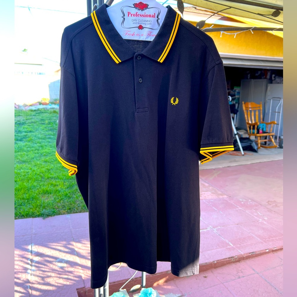 Fred Perry Twin Tipped Shirt Men’s Short Sleeve gently worn size XXL
